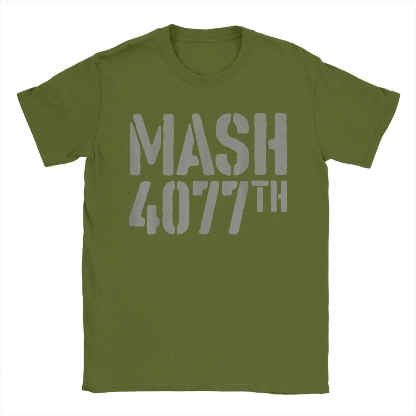 Oversized T Shirt Summer Men MASH 4077 Hipster T-Shirts  Pure Cotton Tee Shirt for Mens Awesome Printed Short Sleeve Top Tees