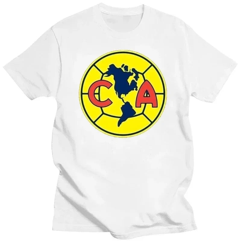 Mens T Shirt Club America Oversized Graphic T Shirts Harajuku Men Clothing 2024 New Short Sleeve Funny Tops Oversized T Shirt