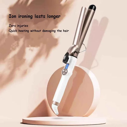 Electric Heating Curly Hair Stick Curling Iron Hair Straightener Wave Waver Beauty Salon Styling Tool Appliances Crimping Iron