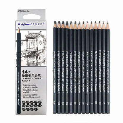 School Supplies Students For Exam Stationery Supplies Drawing Pencil Set Professional Sketch HB 2B 6H 4H 2H 3B Painting Pencils