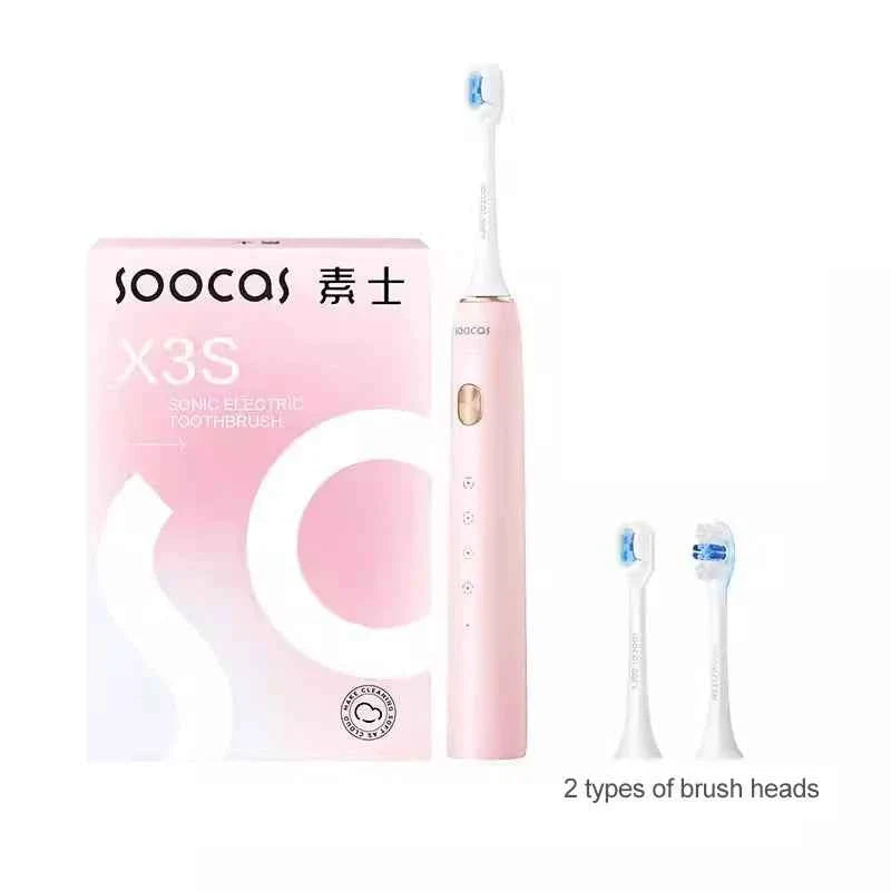 SOOCAS X3S Sonic Electric Toothbrush 180 Days Battery Life Smart Ultrasonic Tooth Brush Cleaner Adult Automatic IPX8 Waterproof