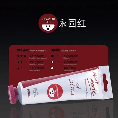 100ml Oil Paint 45 Colors Student Art Creation Special Waterproof Quick-drying Large Sticks Of Pigment School Painting Supplies