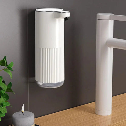 Automatic Soap Dispenser Touchless Foaming Soap Dispenser 400ml USB Rechargeable Electric Foam/Gel Soap Dispenser