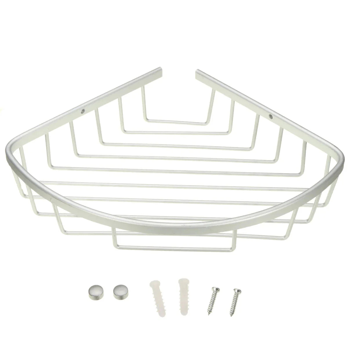 Bathroom Shelves Aluminum Shower Triangular Rack Storage Corner Shelf For Shampoo Soap Cosmetic Basket Holder 2/3 Layer