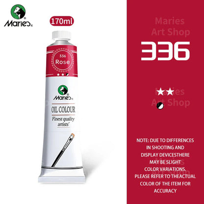 Marie's Oil Paint 170ml/5.95oz Large Tube,Art Supplies for Canvas Painting,Egg,Graffiti,Fabric,Stone,Leather,Wood,Ceramic