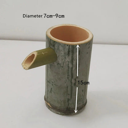 1pc Bamboo Fountain Modern Home Decor Water Fountains Ornaments Garden Decoration