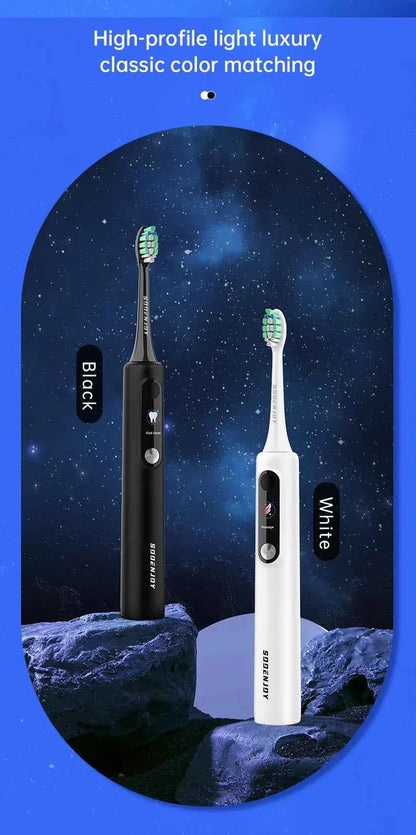 SOOENJOY Sonic Electric Toothbrush Smart LCD Screen Sonic Tooth Brush DIY Mode Automatic Cleaner Adult NB-1 Teethbursh