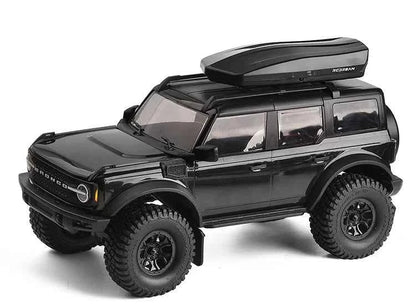 RCDream 1/18 Scale Roof Rack Roof Box for 1/18 1/24 1/12 RC Crawler Truck TRX4M Bronco AX24 #18R004