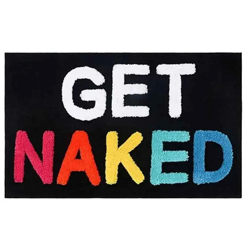 Get Bath Mat Bathroom Rugs for Bathtub Mat Cute Bath Rugs for Apartment Decor Tufted Gray and White Shower Mat