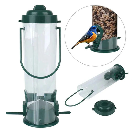 Bird Tableware Wild Bird Seed Feeder Bird Feeder Bird Feeding Tool Outdoor Decoration Garden Paddock Hanging
