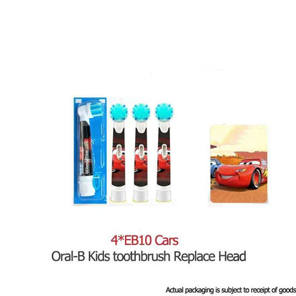 Oral B Children Electric Toothbrush Heads Frozen Utral Soft Tooth Brush Heads Round Brush Heads 2/3/4 hedas for 3-12 years old