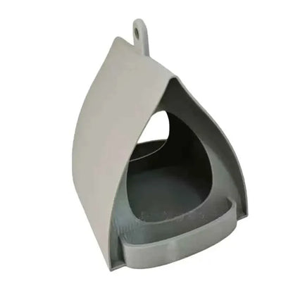 Hanging Bird Feeder with Roof Large Capacity Outdoor Bird Feeders Birdhouse for Sparrow Finch Balcony Garden Yard Porch Birding