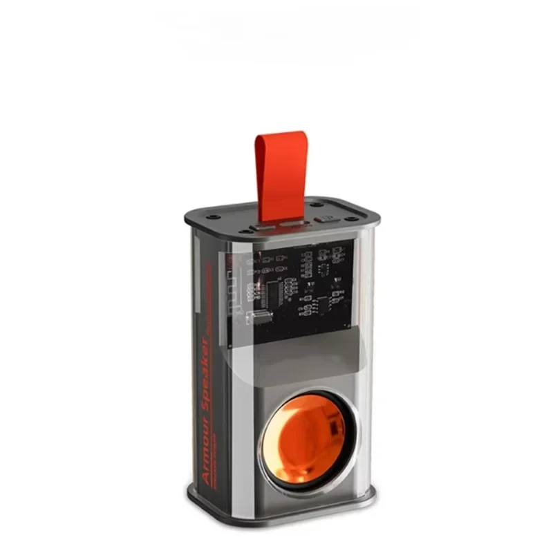 Bluetooth Speaker K08 LED Flashing Soundbar Portable Outdoor Indoor Subwoofer Loudspeaker Support TF Card FM Radio Waterproof
