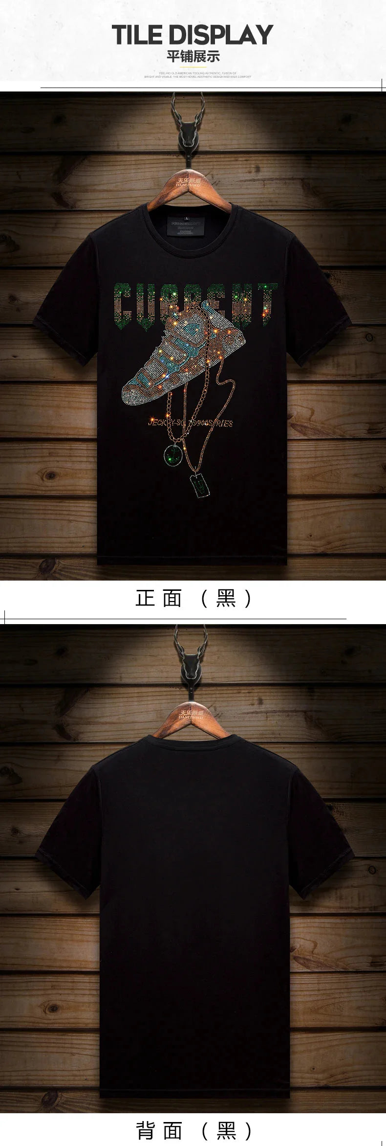 2025 Summer Mens T Shirts Fashion Clothing Shoes Rhinestones O Neck Short Sleeve Slim Casual T-shirts for Men Camiseta Hombre