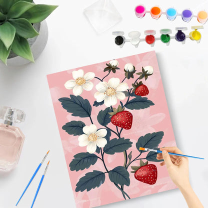 PhotoCustom Paint By Number Outdoor Scenery Kit Drawing On Canvas Diy Christmas Gift For Living Room Decora