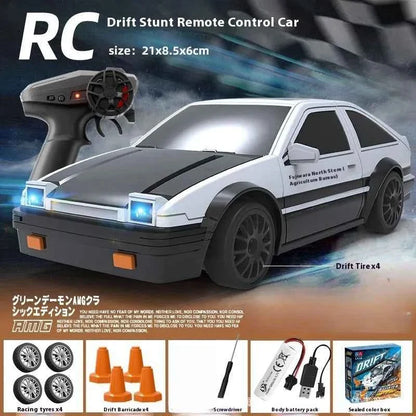RC Drift Car 1/26 Realistic Race Car 4WD Mini RC Car 2.4Ghz Control Smooth Drifting Action Boys Toys RC 4x4 Fun for All