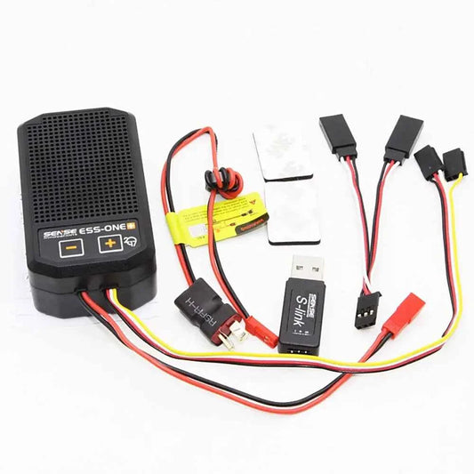 RC Car New Arrivals ESS-ONE plus ENGINE SOUND SYSTEM Real Engine Sound Simulator 1:10 1:8 1:5 Truck Rock Crawler