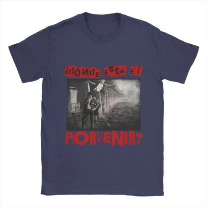 Men Eskorbuto Maldito T Shirts   Retro   Pure Cotton Clothes Vintage Short Sleeve O Neck Tee Shirt Gift Idea T-Shirts