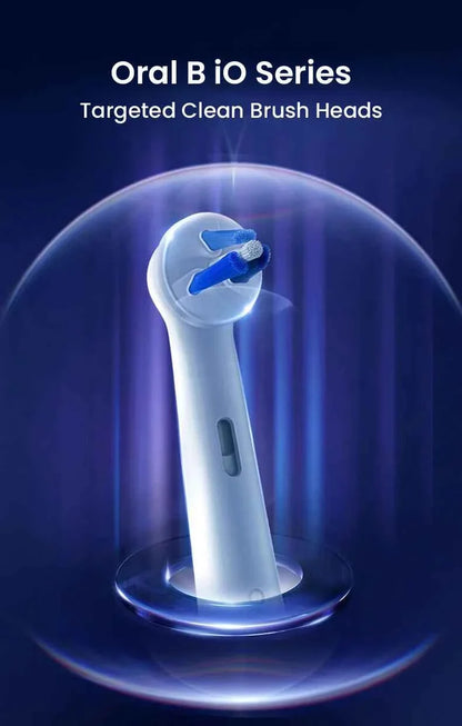 Original Brush head for Oral B iO 2/3/4/5/7/8/9 Electric Toothbrushes Designed for Teeth Deep Clean Remove Tooth Stains