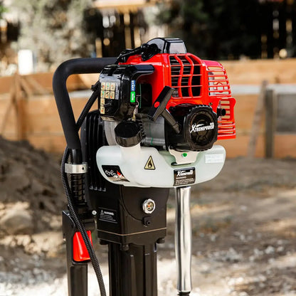 52CC Gas Powered T-Post Driver, 2-Stroke Garden Fencing Farm Piling Driver, Air Cooling Garden Fencing, Customized
