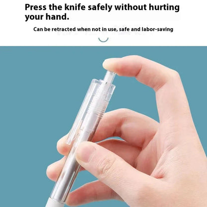 Art Utility Knife Pen Refill Stickers Scrapbooking Cutting Tool Express Box Knife School Supplies DIY Craft Supplies