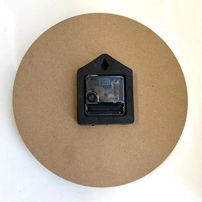 Bitcoin Cryptocurrency Wall Clock - Silent Quartz Movement with Golden ₿ Symbol, Circuit Board & Golden Coin Design - Modern Ho