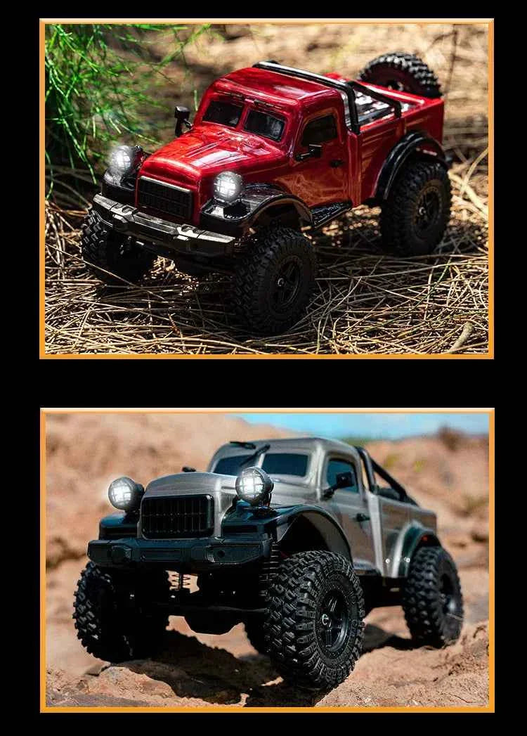 RC Car C8813 Full Proportional Throttle Pickup Truck Model Remote Control Toy 4WD Climbing Off-Road Rc Remote Control Car Gift