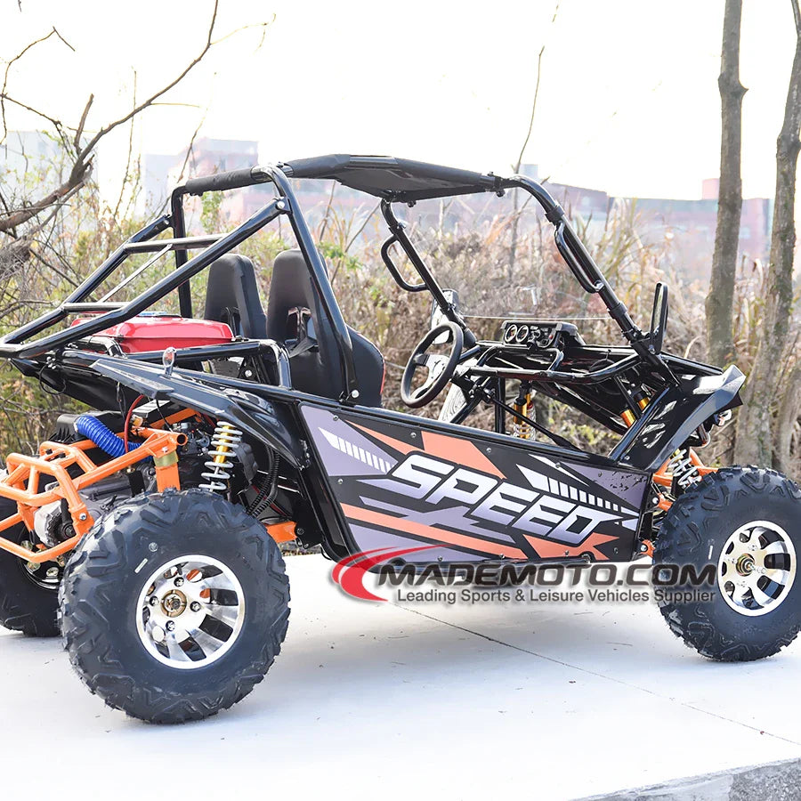 Adult Gas Off Road Go Kart 4 Wheel Two Seat Buggy for Sale Entertainment Equipment Outdoor Go-Karting At The Amusement Park