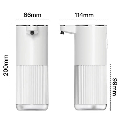 Automatic Soap Dispenser Touchless Foaming Soap Dispenser 400ml USB Rechargeable Electric Foam/Gel Soap Dispenser