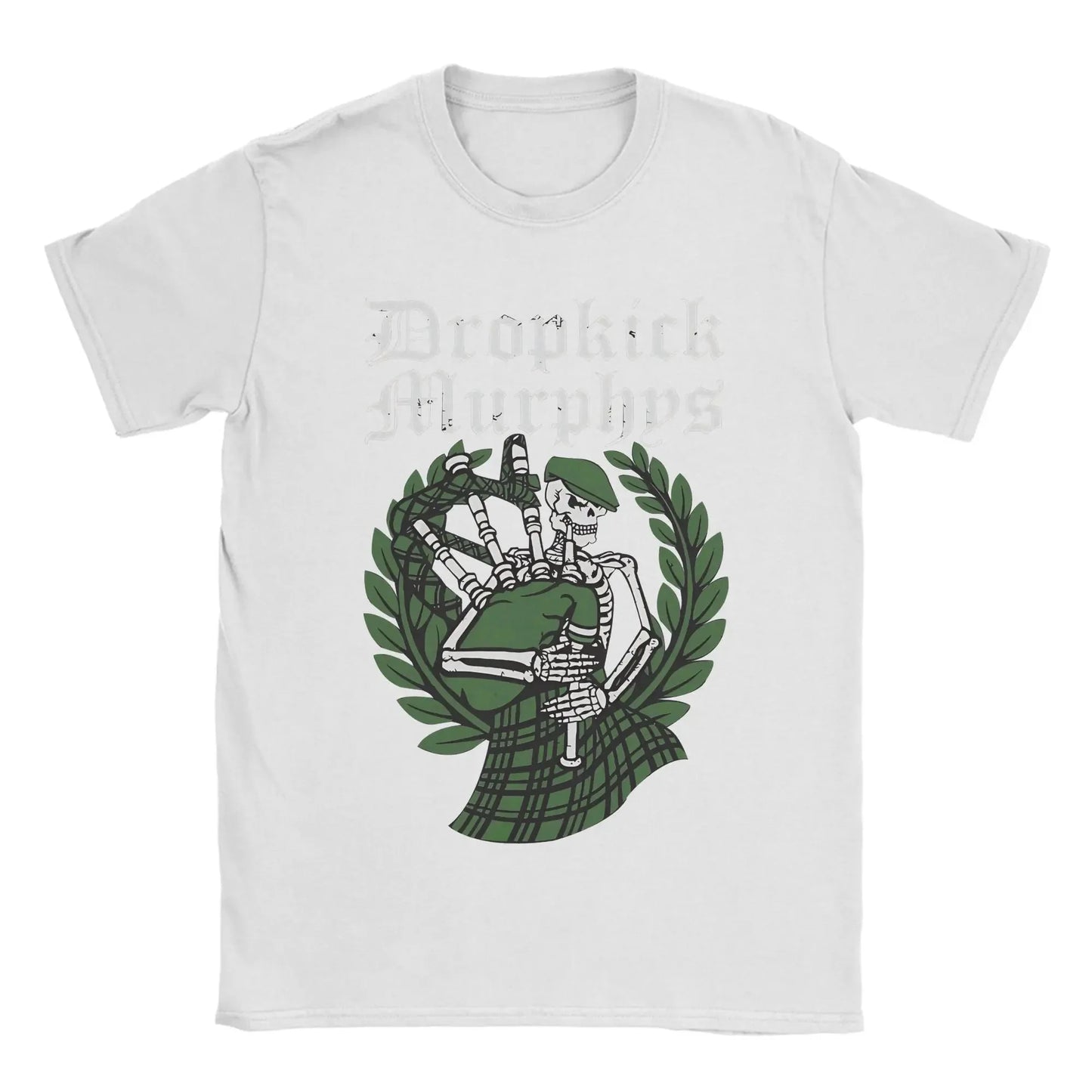 Men's T-Shirts Dropkicks Murphyss Band Novelty 100% Cotton Tee Shirt Short Sleeve  T Shirt Crewneck Clothing Gift Idea