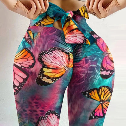 Seamless Tie Dye Leggings Women Sexy Fitness Gym Legging Push up High waist Leggings Sport Pants Women Clothing