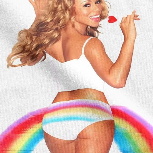Mariahs T-Shirts for Men Women Creative 100% Cotton Tees Crew Neck Short Sleeve T Shirt Printed Tops