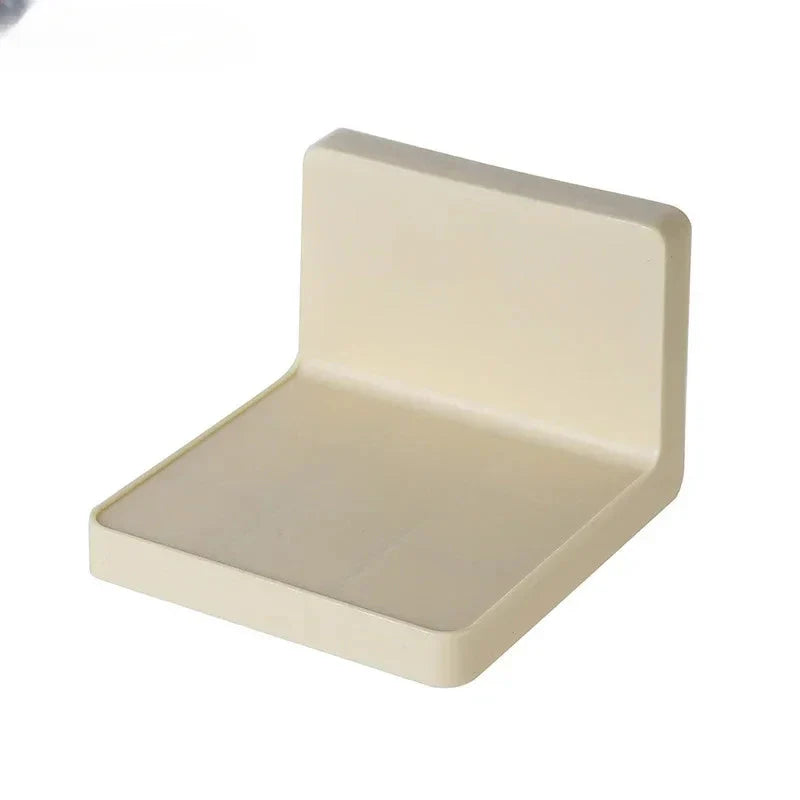 Bathroom Shelf Without Drilling Soap Dish Floating Shelves Plastic Kitchen Organizer Shower Caddy Spice Rack Shipping Free Items