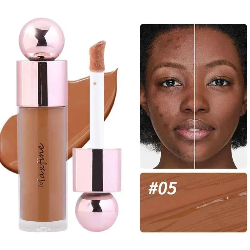 Smooth Liquid Foundation Cream Moisturizing Waterproof Concealer Modify Skin Tone Cover Acne Spots Full Coverage Face Make Up