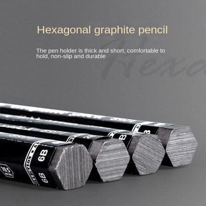 Painting Art  Supplies Water Soluble Artist Student Graphite Stick Pencil Full Lead Rod Exam Drawing Tool Shading Pencils