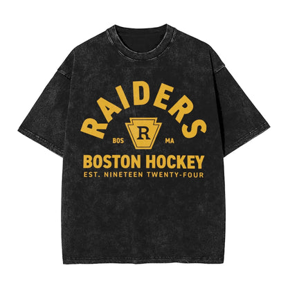 Mens T Shirt Ilya Rozanov 81 Boston Raiders Hudson Williams Washed T-Shirts Hipster  Summer Tee Shirt Y2K Funny Cotton Tops