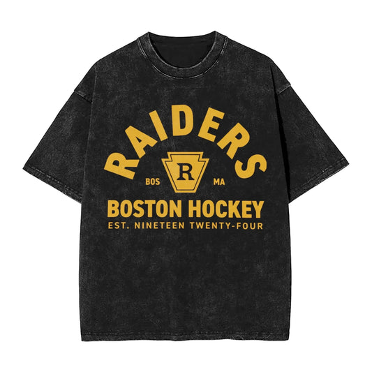 Mens T Shirt Ilya Rozanov 81 Boston Raiders Hudson Williams Washed T-Shirts Hipster  Summer Tee Shirt Y2K Funny Cotton Tops