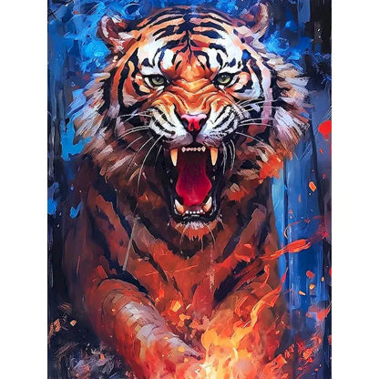 Diy Paint By Numbers For Adults Beginners Wolf Animals Acrylic Painting By Number Kits Home Decoration Framelessless