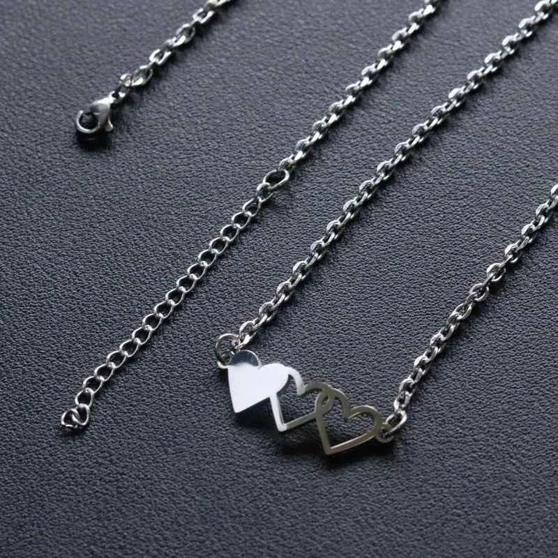 3 Sisters Bracelets Best Friends Necklace for 3 Set of 3 Heart Bracelets 3 BFF 3 Bestie Long Distance Friendship Gift
