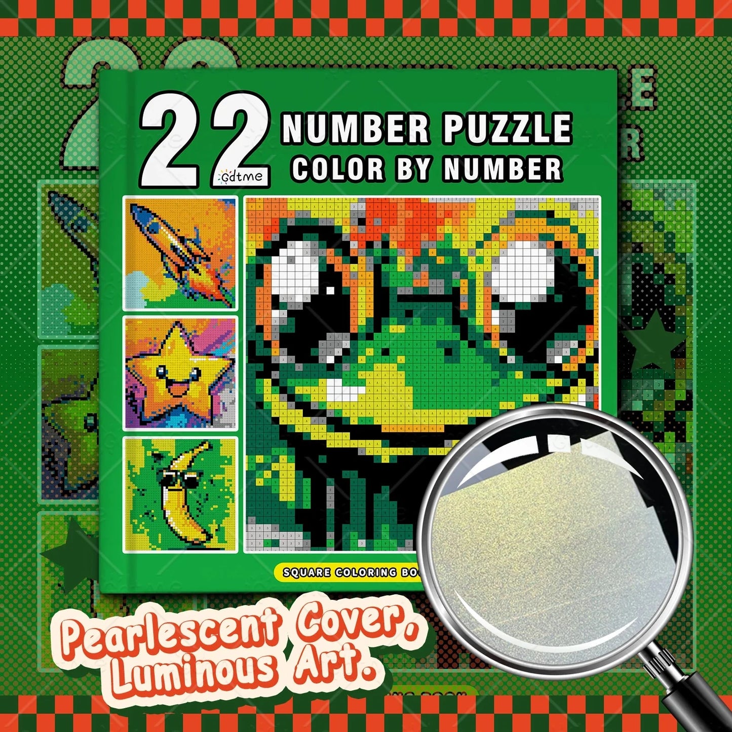 NUMBER PUZZLE COLOR BY NUMBER Coloring Book for Adult and Teen Featuring Relieve Stress Kill Time DIY Painting Drawing