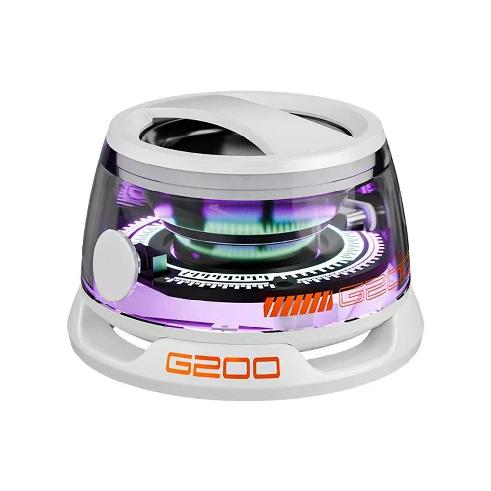 Magnetic Portable Bluetooth Speaker Mini Sound Box HiFi Stereo Soundbar Wireless Loudspeaker with LED Color Light Phone Holder