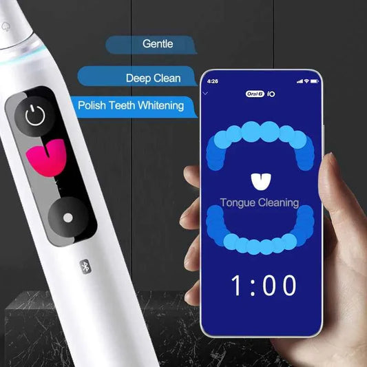 Oral B Electric Toothbrush IO Series Rechargable Waterproof Smart Rotating Timing Electronic Tooth Brushes iO2 iO3 iO4 iO7 iO9
