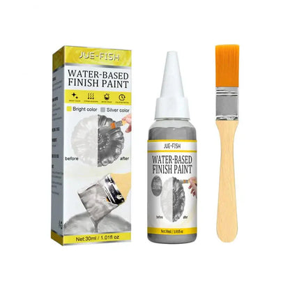 30ml Gold Paint Metallic Acrylic Paint Waterproof Not Faded For Statuary Coloring DIY Hand Clothes Painted Graffiti Pigments