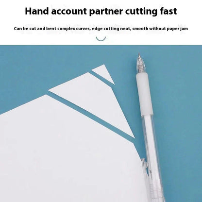 Art Utility Knife Pen Refill Stickers Scrapbooking Cutting Tool Express Box Knife School Supplies DIY Craft Supplies