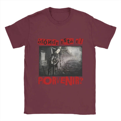 Men Eskorbuto Maldito T Shirts   Retro   Pure Cotton Clothes Vintage Short Sleeve O Neck Tee Shirt Gift Idea T-Shirts