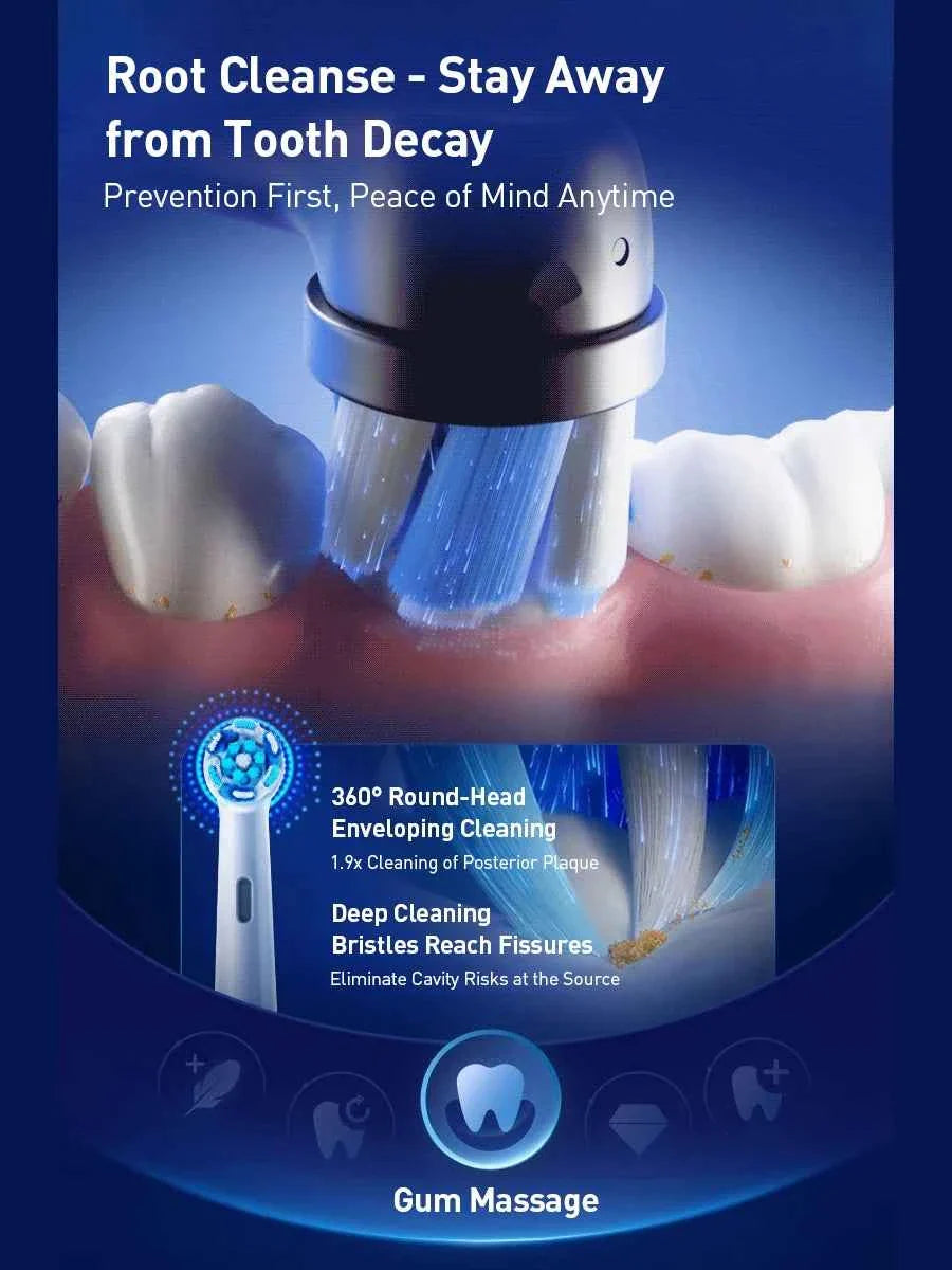 Oral B Electric Toothbrush IO Series Rechargable Waterproof Smart Rotating Timing Electronic Tooth Brushes iO2 iO3 iO4 iO7 iO9