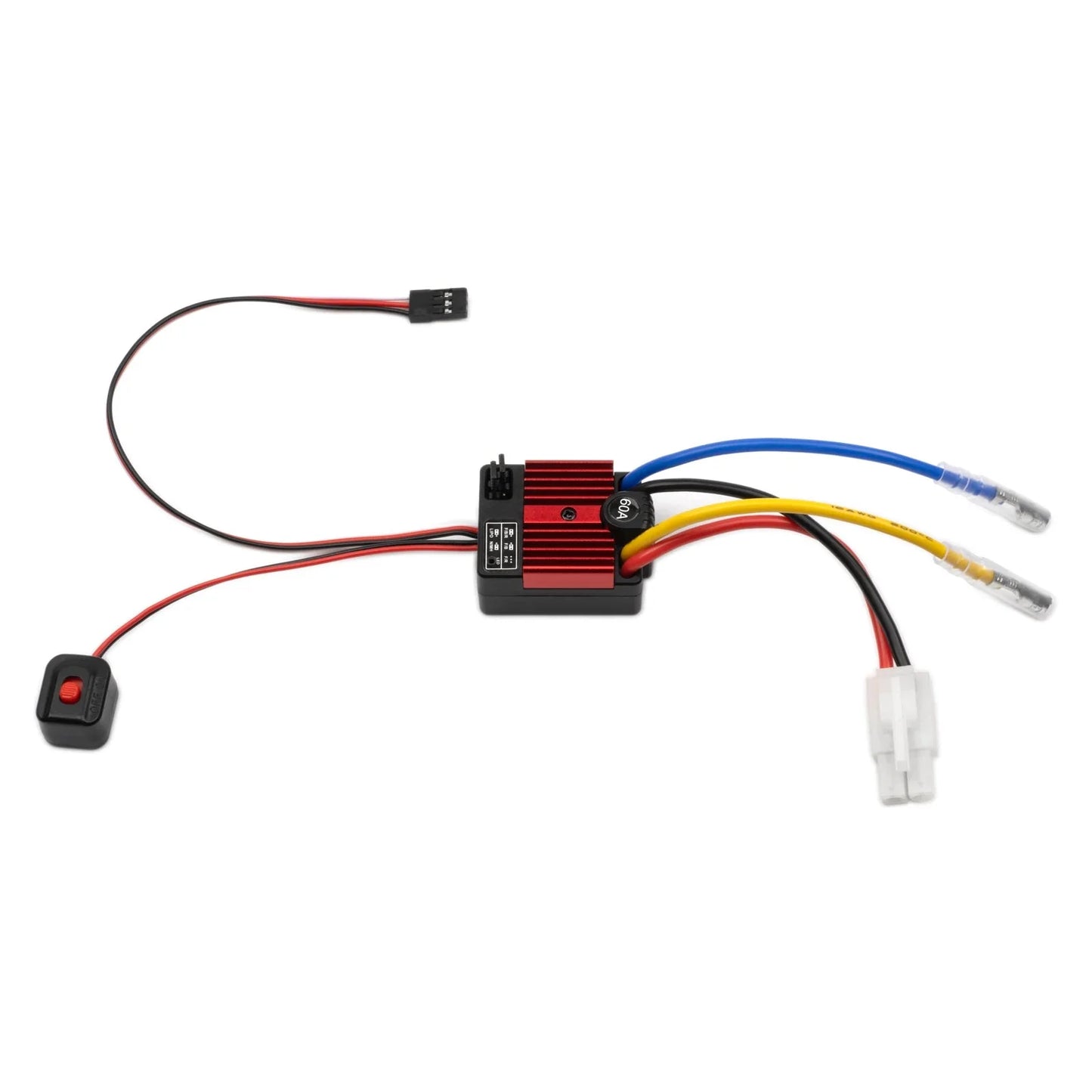 RC 540 Brushed Motor 12T-75T ESC 60A Speed Control Combination Set Climb Drift Racing Waterproof for 1/10 RC Cralwer Car/Boat
