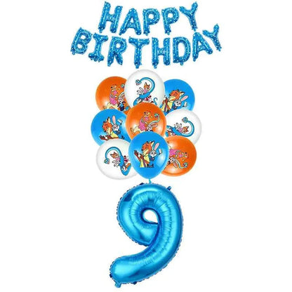 Zootopia Theme Party Supplies Nick Judy Birthday Decoration Balloon Set Tableware Kit Banner Plates Gifts Bags Keychains Sticker