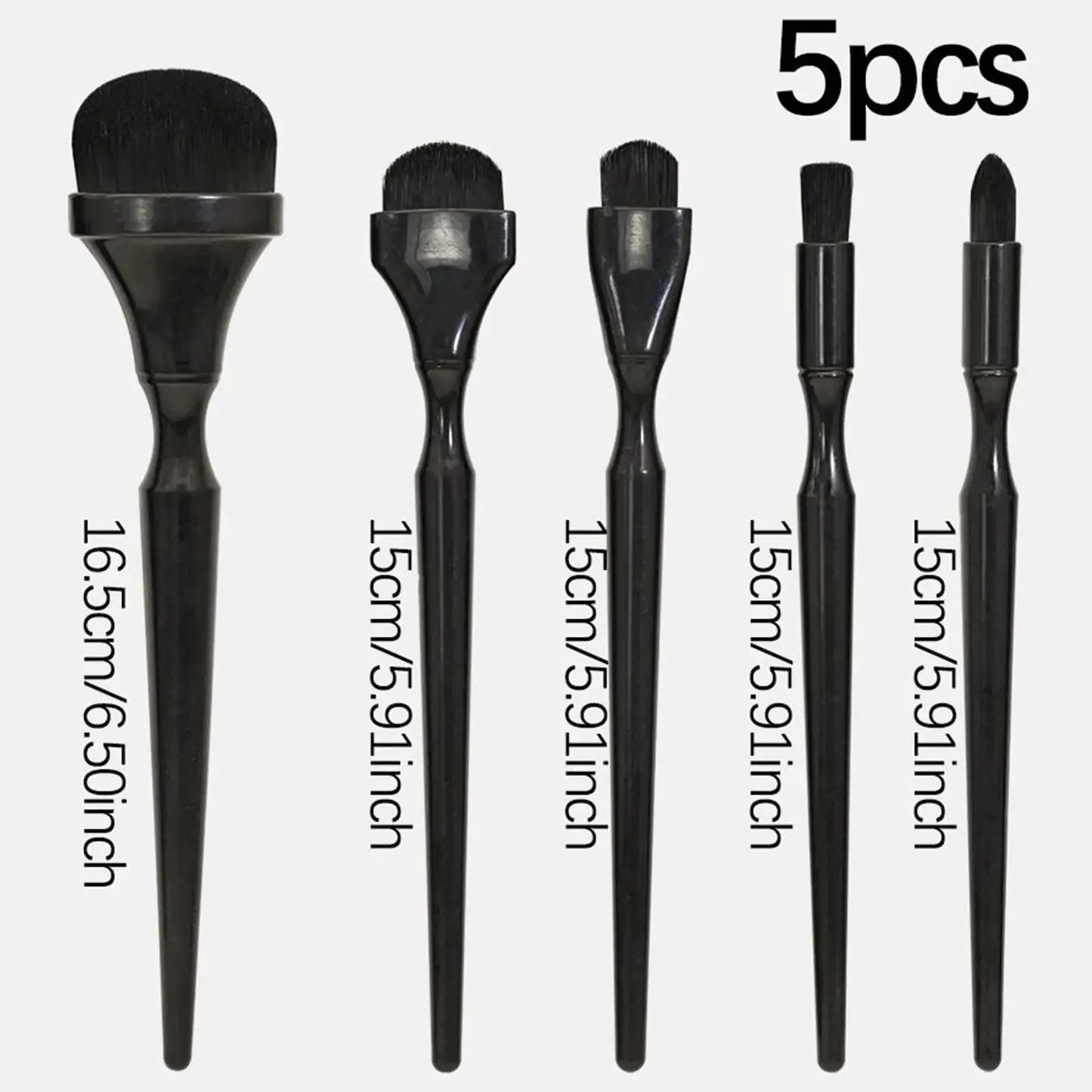 5 Pieces Artsecret Charcoal Drawing Blending Brushes Set for Painting Sketch Drawing Tools Charcoal Ink Blending Supplies