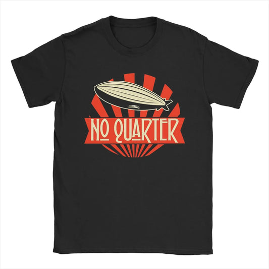 Men T-Shirts Leds Zeppelins Mother Ship Art Amazing Tee Shirt Short Sleeve  T Shirts O Neck Clothes